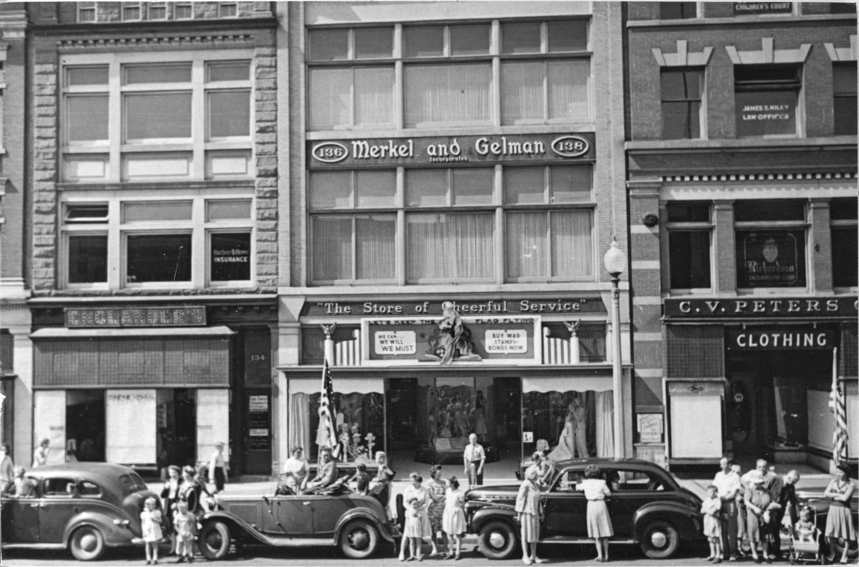 Downtown shops